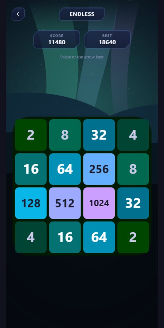 VS 2048 screenshot