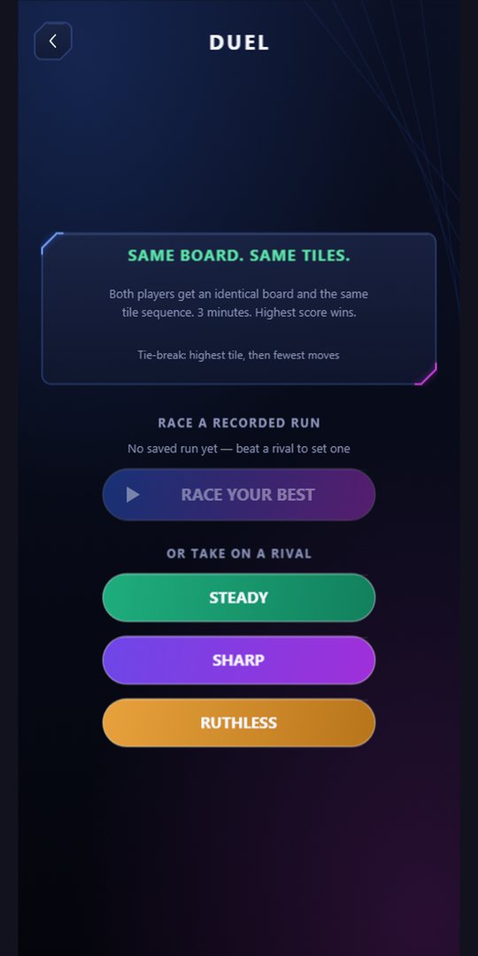 VS 2048 screenshot